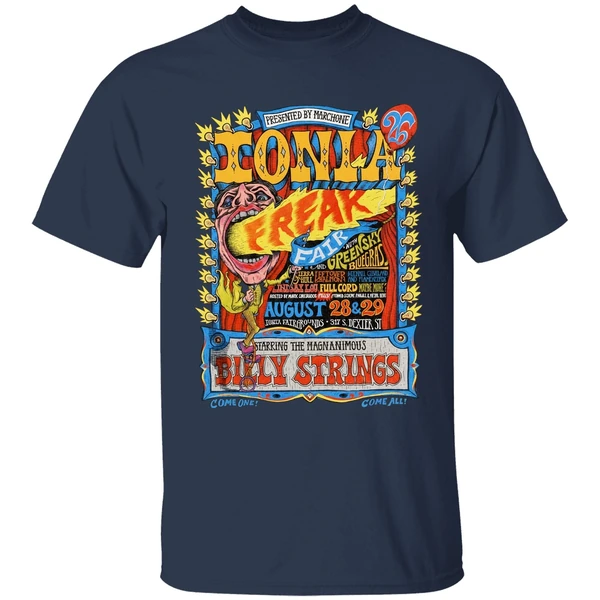 Ionia Freak Fair 2026 Event Tee With Full Lineup Starring Billy Strings Shirt - Image 5