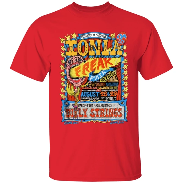 Ionia Freak Fair 2026 Event Tee With Full Lineup Starring Billy Strings Shirt - Image 7