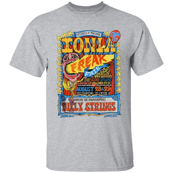 Ionia Freak Fair 2026 Event Tee With Full Lineup Starring Billy Strings Shirt - Image 9