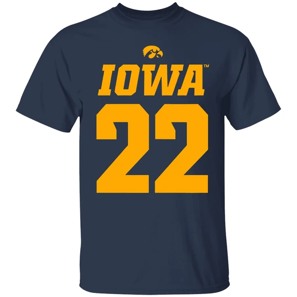 Iowa 22 Caitlin Clark Iowa Womens Basketball Shirt - Image 4