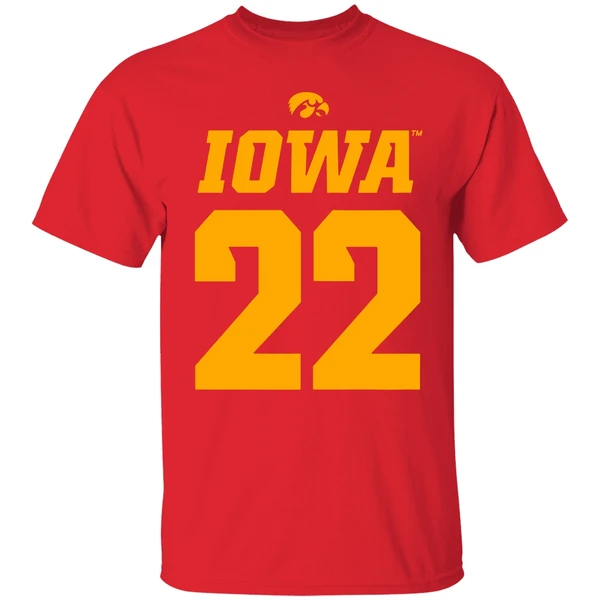Iowa 22 Caitlin Clark Iowa Womens Basketball Shirt - Image 6