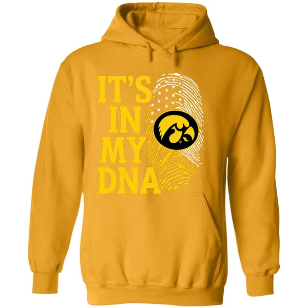 Iowa Hawkeyes Football 2023 It S In My Dna Hoodie