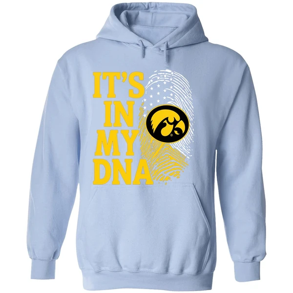 Iowa Hawkeyes Football 2023 It S In My Dna Hoodie - Image 4