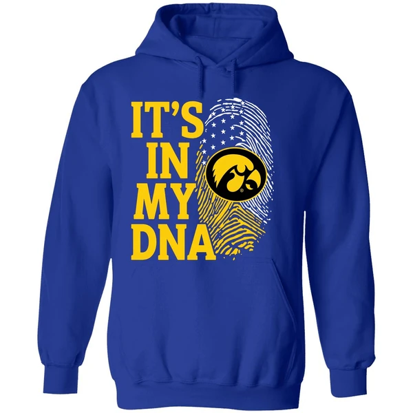 Iowa Hawkeyes Football 2023 It S In My Dna Hoodie - Image 7