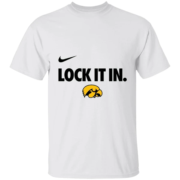 Iowa Hawkeyes Lock It In 2026 On Court Bench Shirt