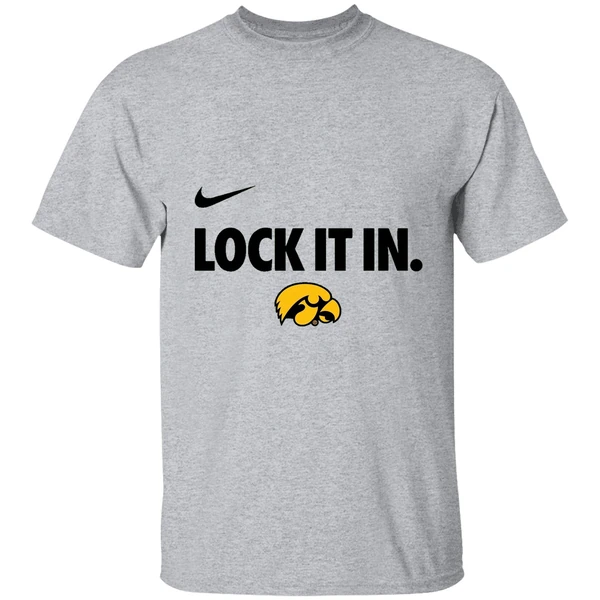 iowa hawkeyes lock it in 2026 on court bench shirt sportgrey