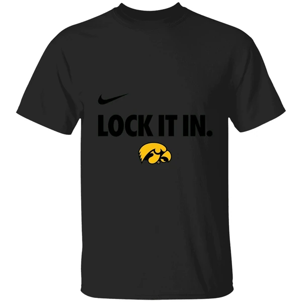 Iowa Hawkeyes Lock It In 2026 On Court Bench Shirt - Image 7