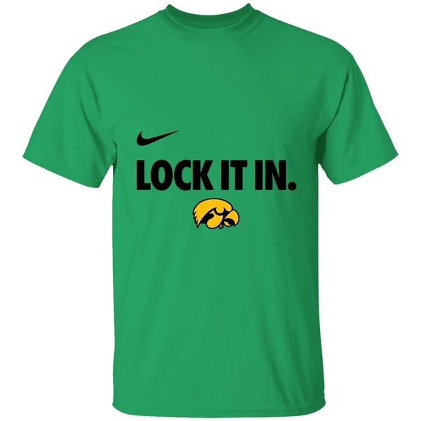 Iowa Hawkeyes Lock It In 2026 On Court Bench Shirt - Image 8