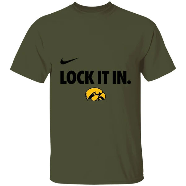 Iowa Hawkeyes Lock It In 2026 On Court Bench Shirt - Image 9