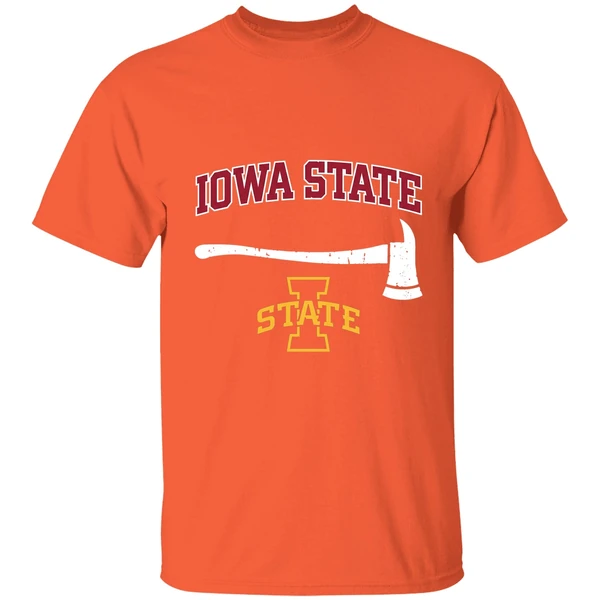 iowa state cyclones firefighter appreciation day 2025 celebrating shirt orange