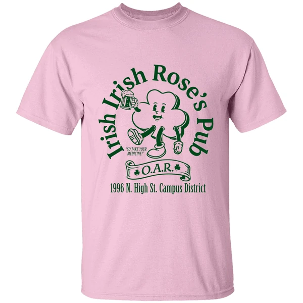 Irish Roses Pub O A R 1996 N High St Campus District Shirt - Image 2