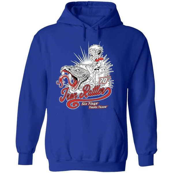 Iron Rattler Fiesta Texas Ride Six Flags 70 2025 Hoodie - Image 7
