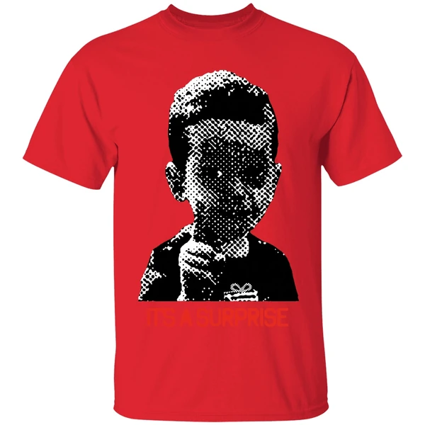 its a surprise do you like surprises shirt red