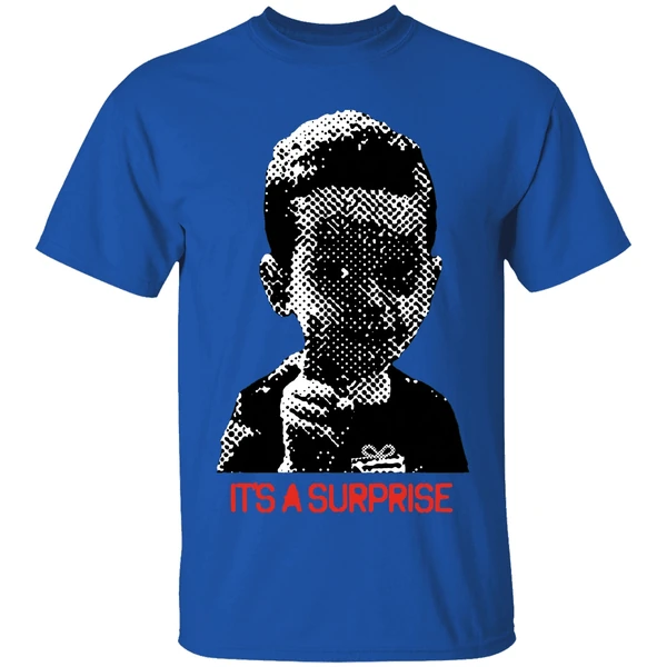 its a surprise do you like surprises shirt royalblue