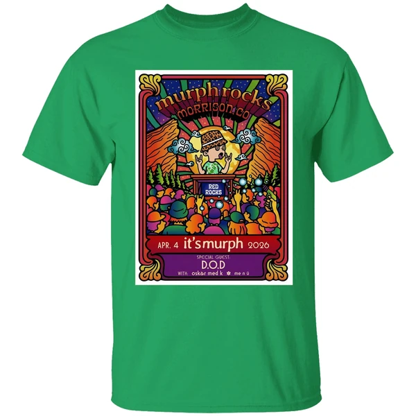 Its Murph Apr 4 2026 Red Rocks Amphitheatre Morrison Co Poster Shirt - Image 2