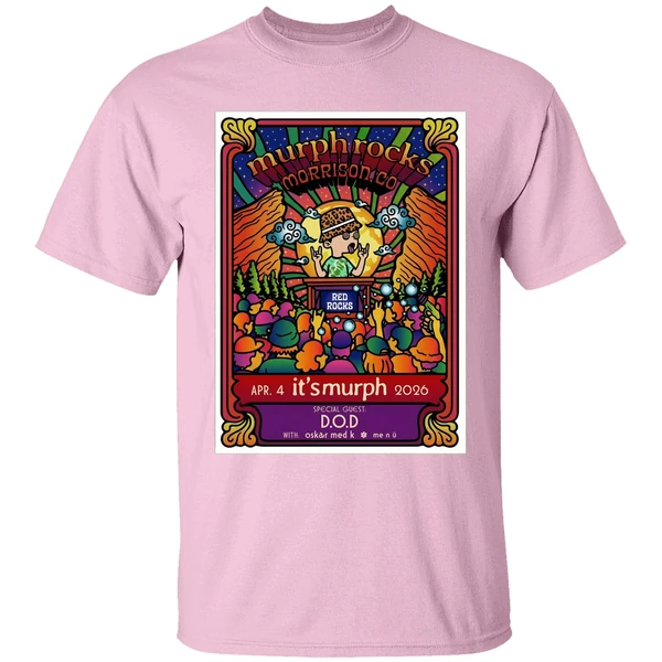 Its Murph Apr 4 2026 Red Rocks Amphitheatre Morrison Co Poster Shirt - Image 3