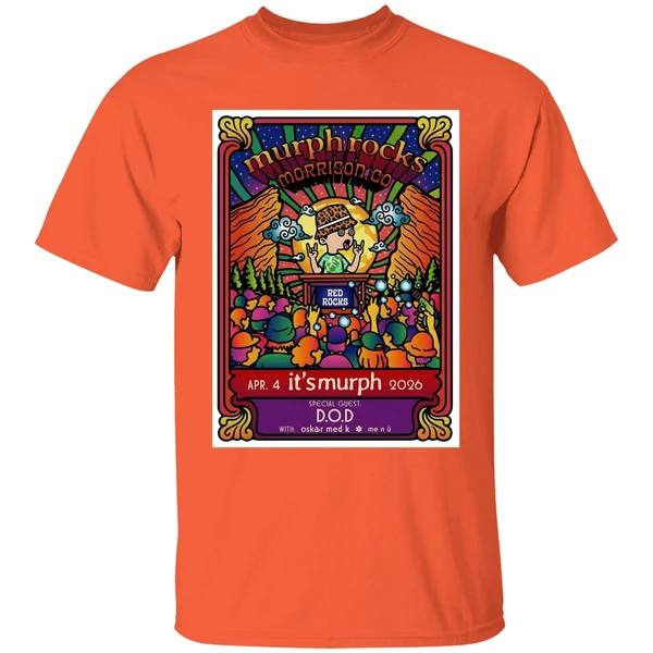 Its Murph Apr 4 2026 Red Rocks Amphitheatre Morrison Co Poster Shirt - Image 6