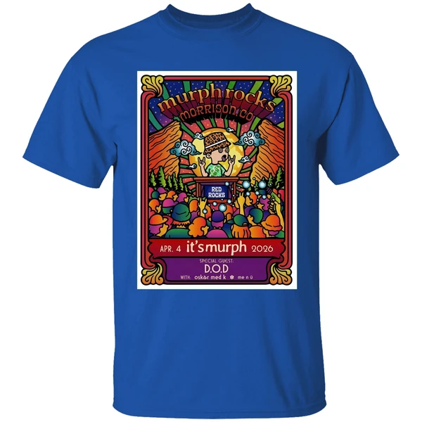 Its Murph Apr 4 2026 Red Rocks Amphitheatre Morrison Co Poster Shirt - Image 8