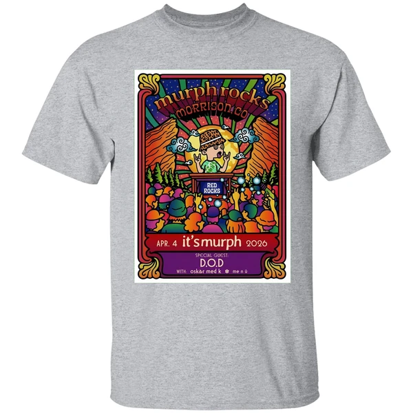 Its Murph Apr 4 2026 Red Rocks Amphitheatre Morrison Co Poster Shirt - Image 9