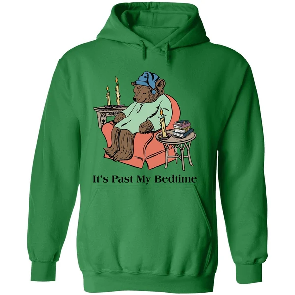 It's Past My Bedtime Bear Hoodie - Image 2