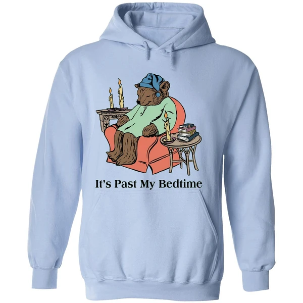 It's Past My Bedtime Bear Hoodie - Image 4