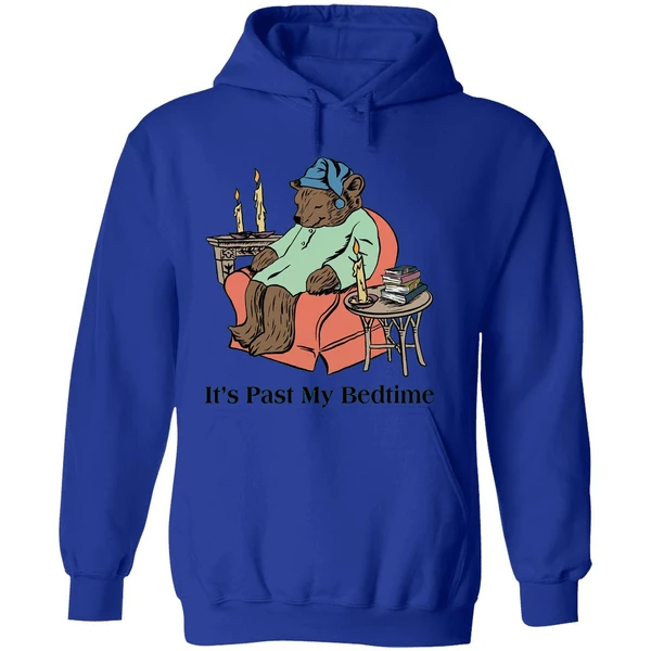 It's Past My Bedtime Bear Hoodie - Image 7