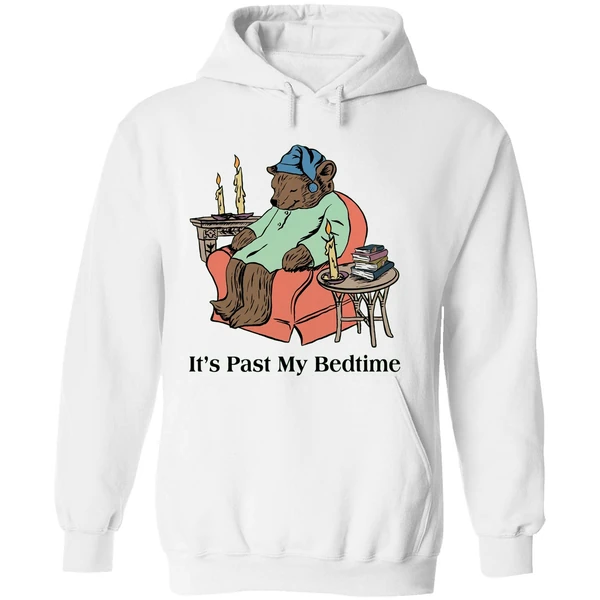 It's Past My Bedtime Bear Hoodie - Image 8