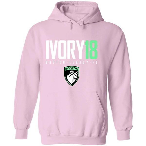 Ivory18 Laurel Ivory Boston Legacy Fc Logo Hoodie - Image 5