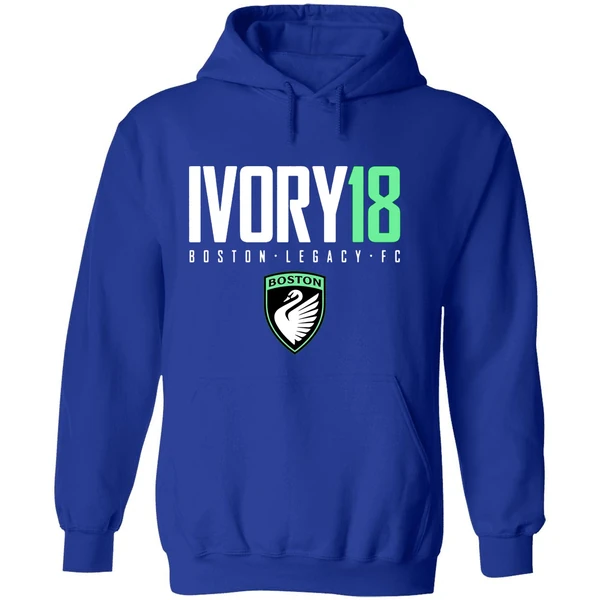 Ivory18 Laurel Ivory Boston Legacy Fc Logo Hoodie - Image 7