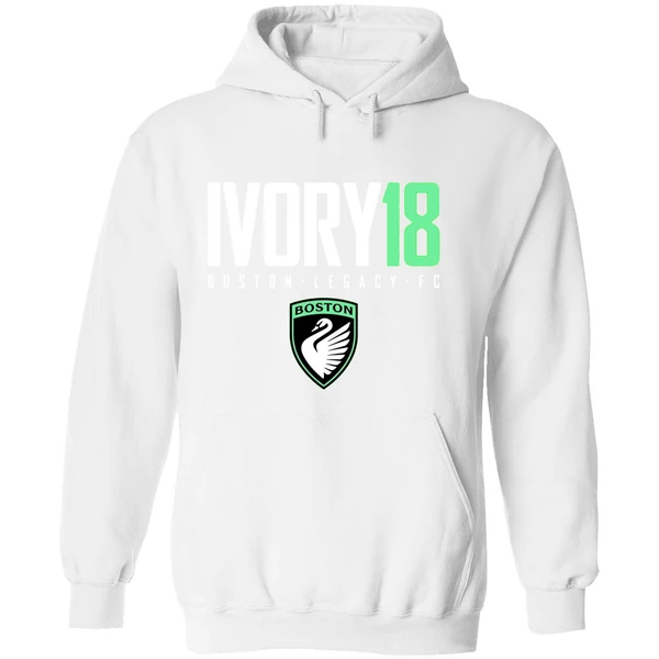 Ivory18 Laurel Ivory Boston Legacy Fc Logo Hoodie - Image 8