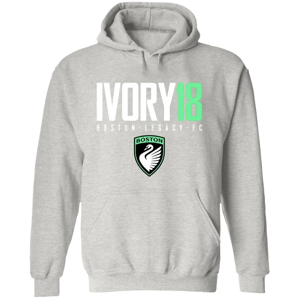 Ivory18 Laurel Ivory Boston Legacy Fc Logo Hoodie - Image 9
