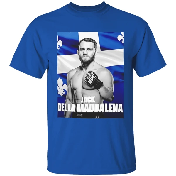 jack della maddalena ufc 315 poster shirt royalblue