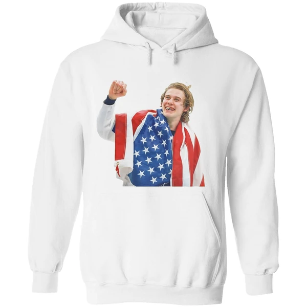 Jack Hughes Usa Hockey World Champs 2026 Hoodie - Image 8