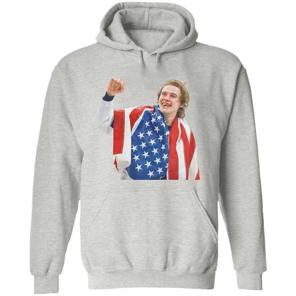 Jack Hughes Usa Hockey World Champs 2026 Hoodie - Image 9