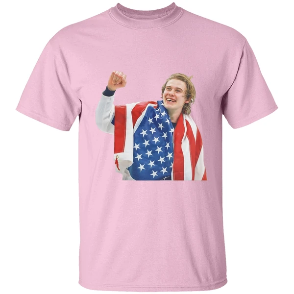 Jack Hughes Usa Hockey World Champs 2026 Shirt - Image 2
