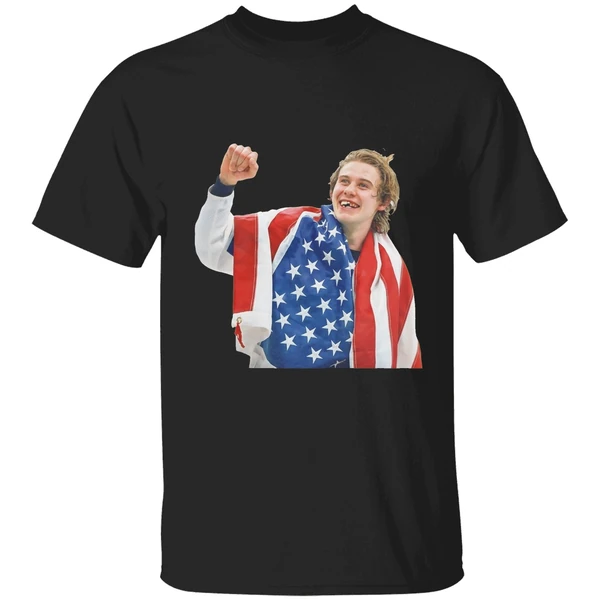 Jack Hughes Usa Hockey World Champs 2026 Shirt - Image 7