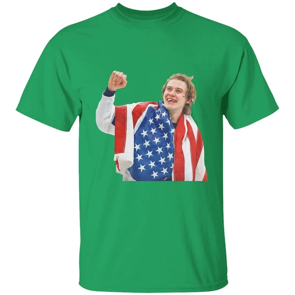 Jack Hughes Usa Hockey World Champs 2026 Shirt - Image 8