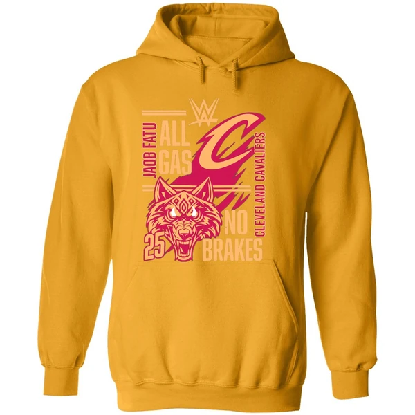 Jacob Fatu Cleveland Cavaliers All Gas No Brakes 2025 Hoodie