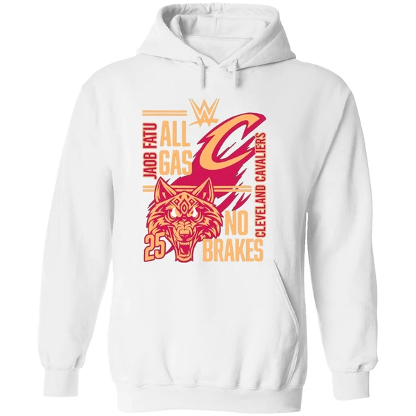 Jacob Fatu Cleveland Cavaliers All Gas No Brakes 2025 Hoodie - Image 8