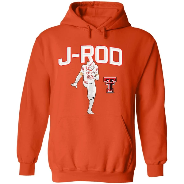 Jacob Rodriguez J Rod Texas Tech Red Raiders Football Hoodie - Image 6