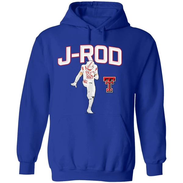 Jacob Rodriguez J Rod Texas Tech Red Raiders Football Hoodie - Image 7