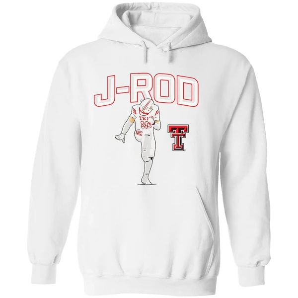 Jacob Rodriguez J Rod Texas Tech Red Raiders Football Hoodie - Image 8