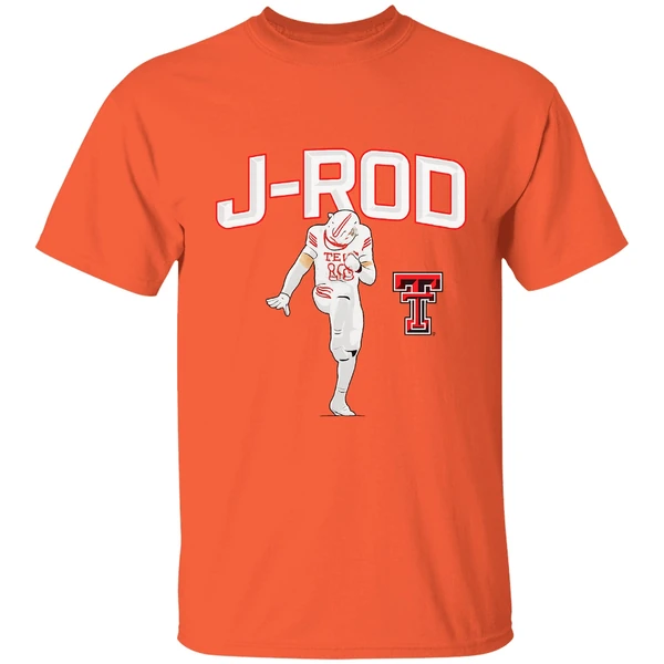 Jacob Rodriguez J Rod Texas Tech Red Raiders Football Shirt - Image 5