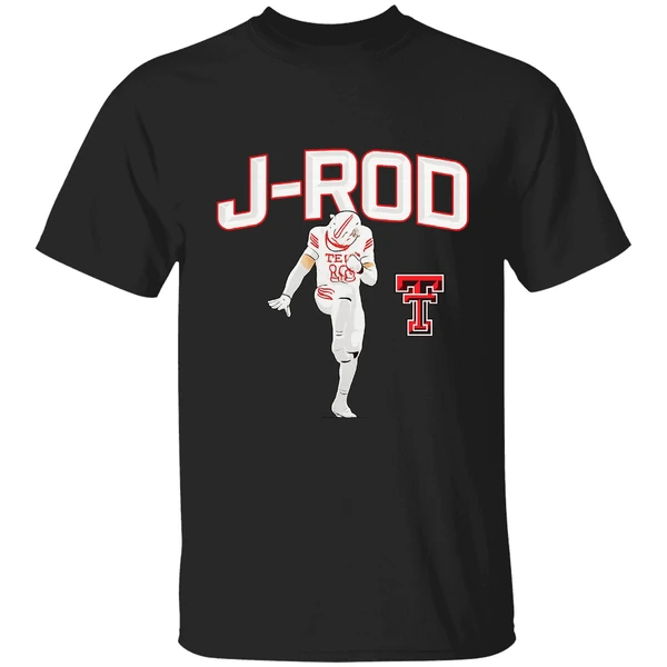 Jacob Rodriguez J Rod Texas Tech Red Raiders Football Shirt - Image 8
