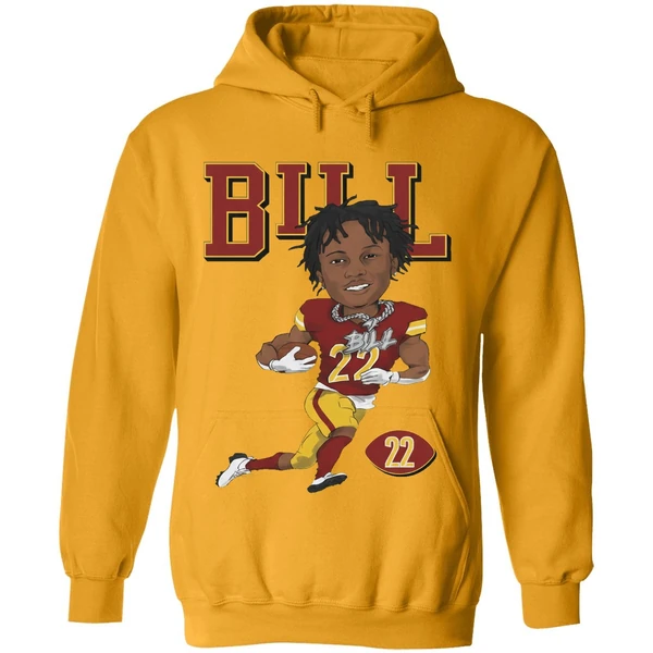 Jacory Croskey Washington Commanders Bill Nfl Football Hoodie