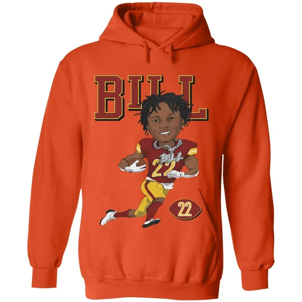 Jacory Croskey Washington Commanders Bill Nfl Football Hoodie - Image 6