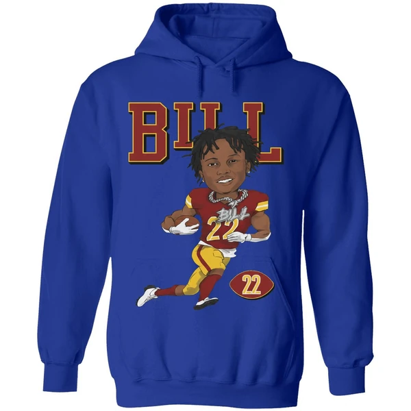 Jacory Croskey Washington Commanders Bill Nfl Football Hoodie - Image 7