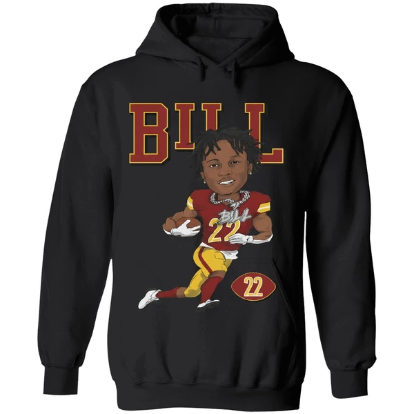 Jacory Croskey Washington Commanders Bill Nfl Football Hoodie - Image 4