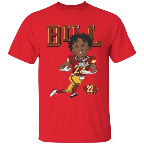 Jacory Croskey Washington Commanders Bill Nfl Football Shirt - Image 6