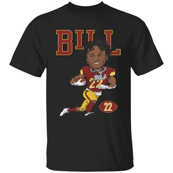 Jacory Croskey Washington Commanders Bill Nfl Football Shirt - Image 9